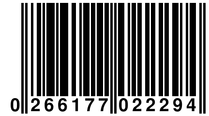 0 266177 022294