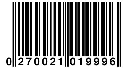 0 270021 019996