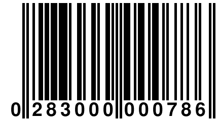 0 283000 000786