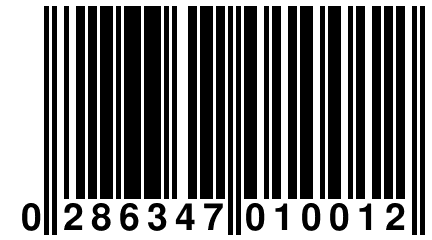 0 286347 010012