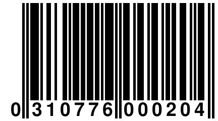 0 310776 000204