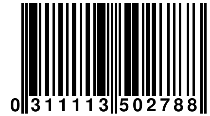 0 311113 502788