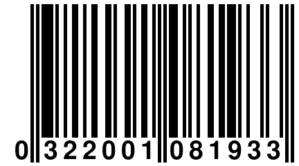 0 322001 081933