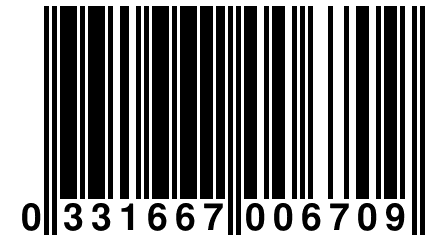 0 331667 006709