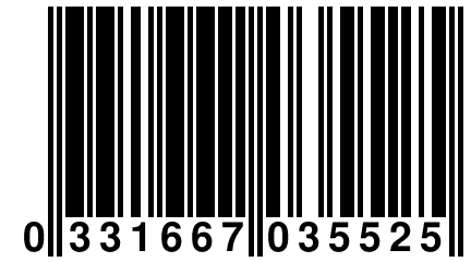 0 331667 035525