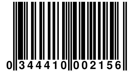 0 344410 002156