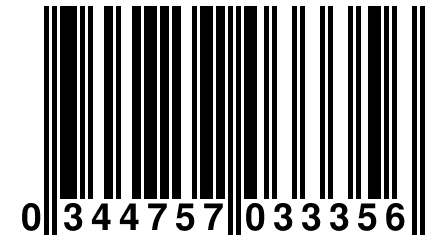 0 344757 033356