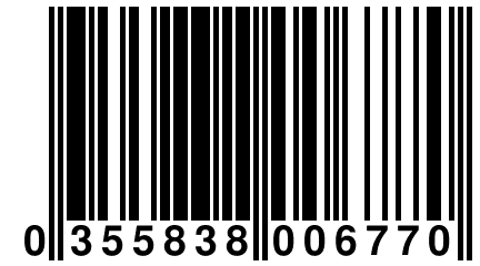 0 355838 006770