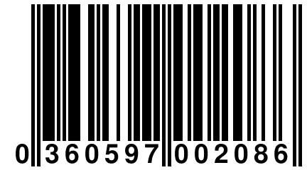 0 360597 002086