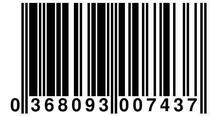 0 368093 007437