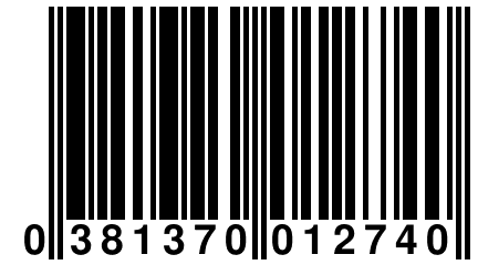 0 381370 012740