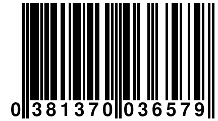 0 381370 036579