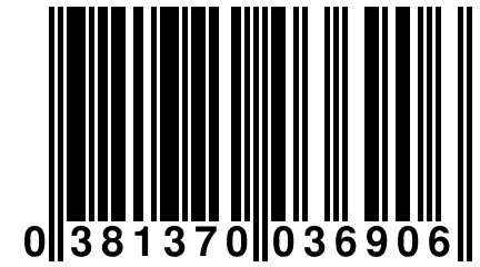 0 381370 036906