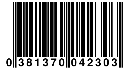 0 381370 042303