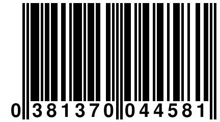 0 381370 044581