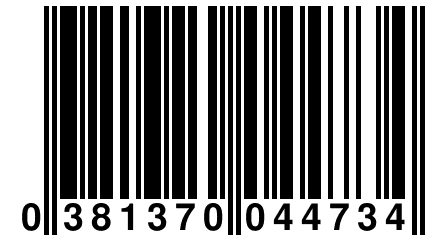 0 381370 044734