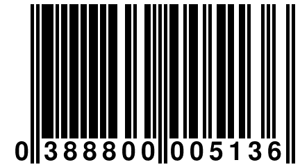 0 388800 005136