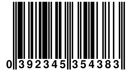 0 392345 354383