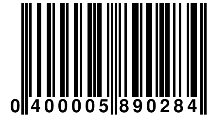 0 400005 890284