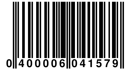 0 400006 041579