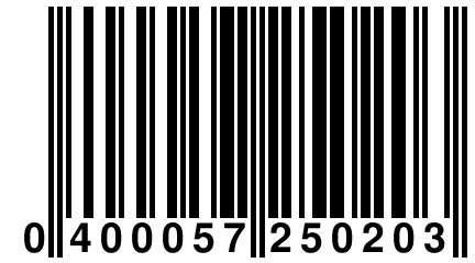 0 400057 250203