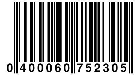 0 400060 752305