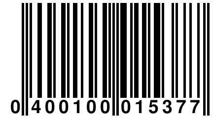 0 400100 015377