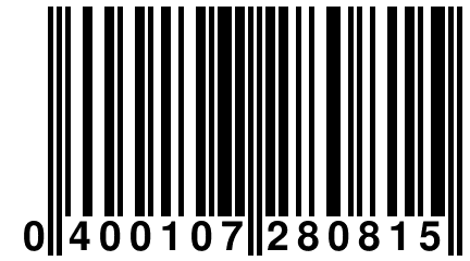 0 400107 280815