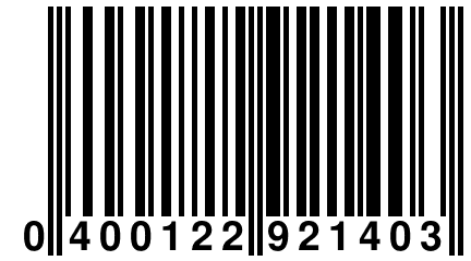 0 400122 921403