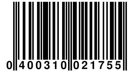 0 400310 021755