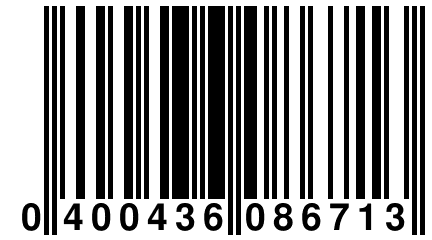 0 400436 086713