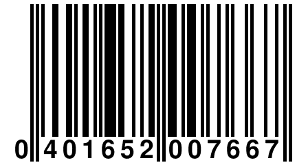 0 401652 007667