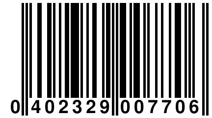 0 402329 007706