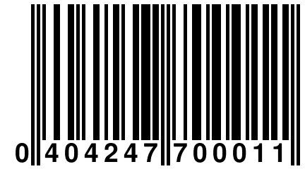 0 404247 700011