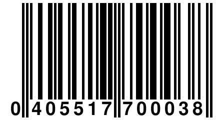 0 405517 700038