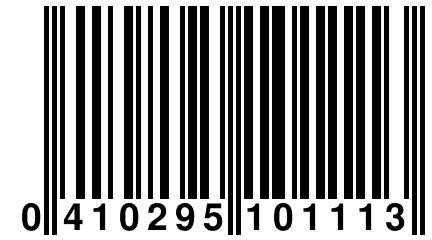 0 410295 101113