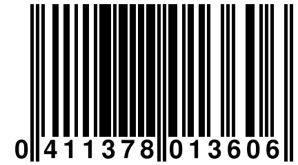 0 411378 013606