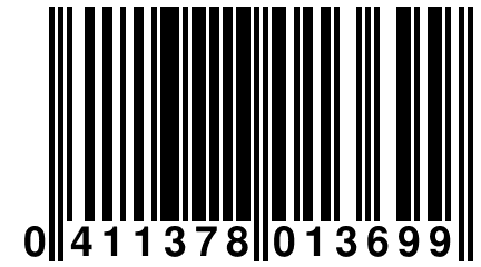 0 411378 013699