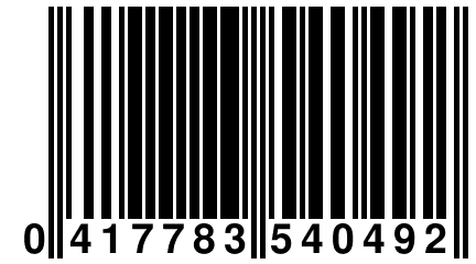 0 417783 540492