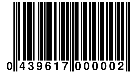 0 439617 000002