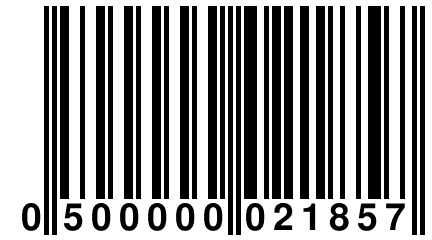 0 500000 021857