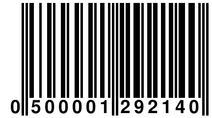 0 500001 292140