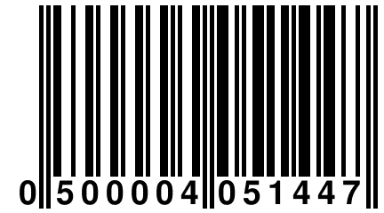 0 500004 051447