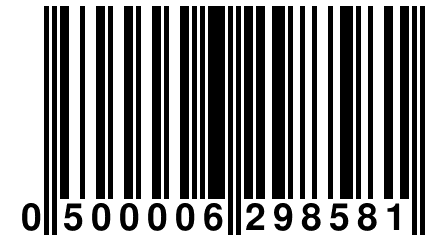 0 500006 298581