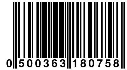 0 500363 180758