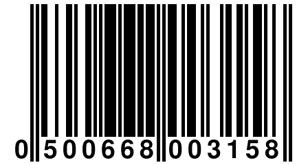 0 500668 003158