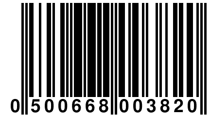 0 500668 003820