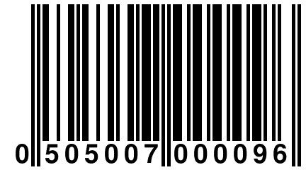 0 505007 000096