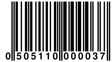 0 505110 000037