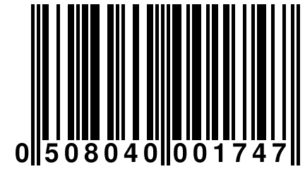 0 508040 001747